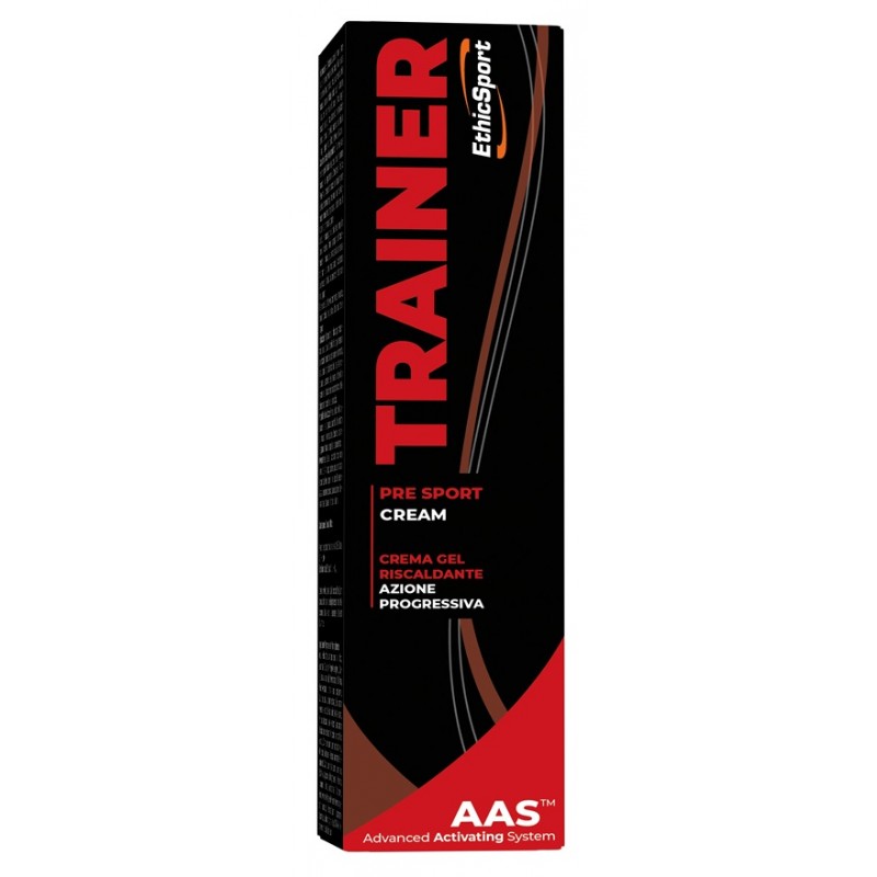 EthicSport TRAINER pre workout Tubo 150 ml - Crema-gel per la preparazione  muscolare allo sport con DFC